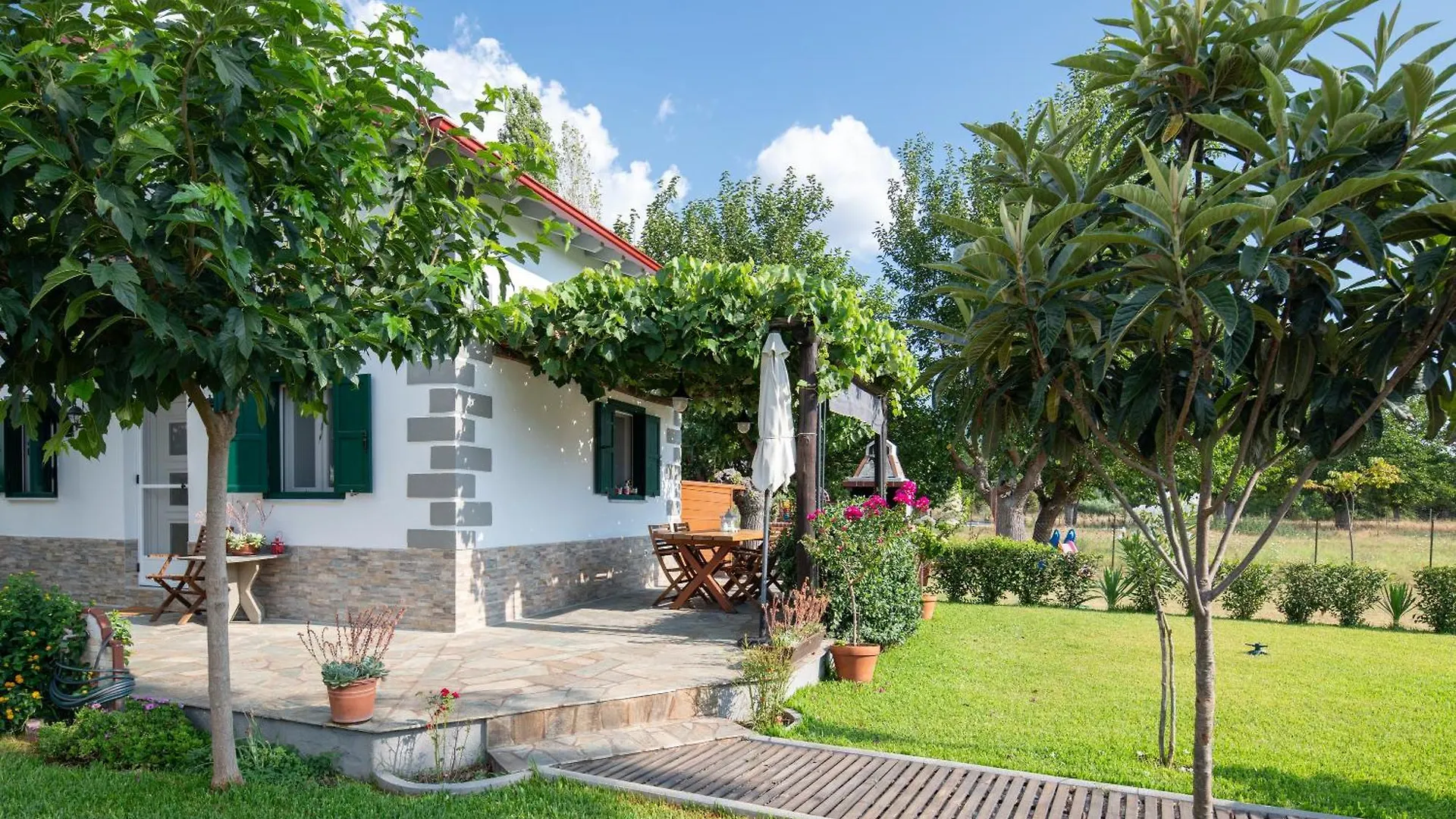 Villa Pratsas House Sykia Griechenland